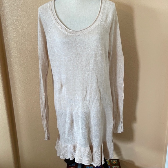 Free People Beach Sweater Tunic/Beach Coverup - Picture 1 of 6